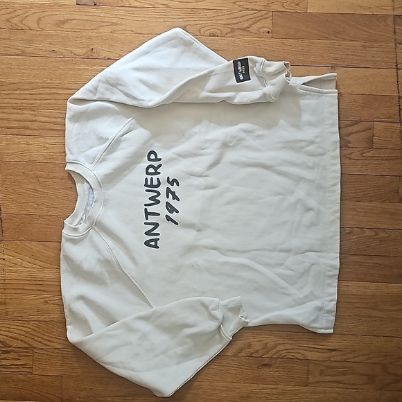 Zara Crew Neck Sweatshirt ANTWERP 1975 - Size 13-14 - Picture 3 of 8